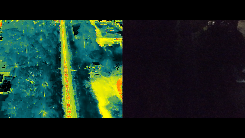 Thermal drone monitoring uses infrared sensors to capture heat signatures and temperature differentials invisible to standard cameras. With 18,100 monthly searches globally, thermal UAV inspections are one of the fastest-growing applications in the geospatial data collection market.